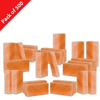 Himalayan Salt Bricks - 8x4x2 - Pack of 500 - Salt Room Builder